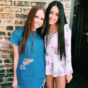 Kendall&Kylie white floral romper